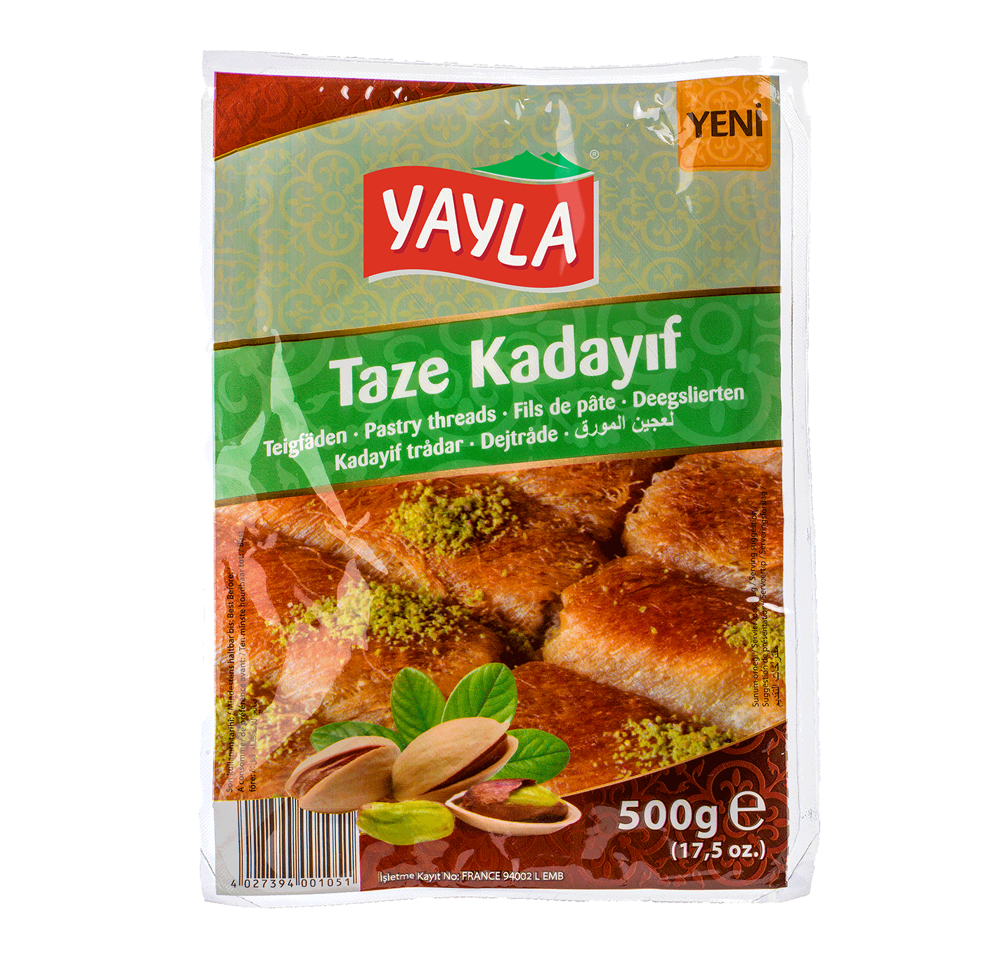Yayla Taze Kadayif / Teigfäden 500g