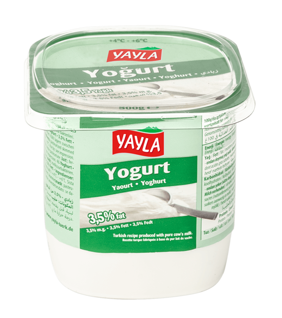 Yayla Yogurt / Joghurt 3,5% 500g