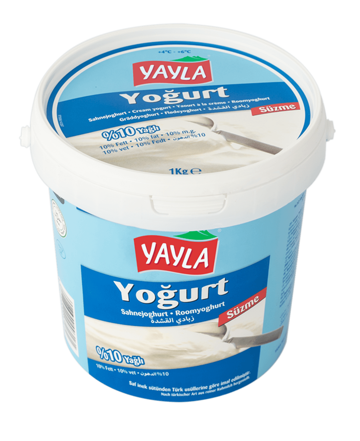 Yayla Süzme Yogurt / Sahne-Joghurt 10% 1kg