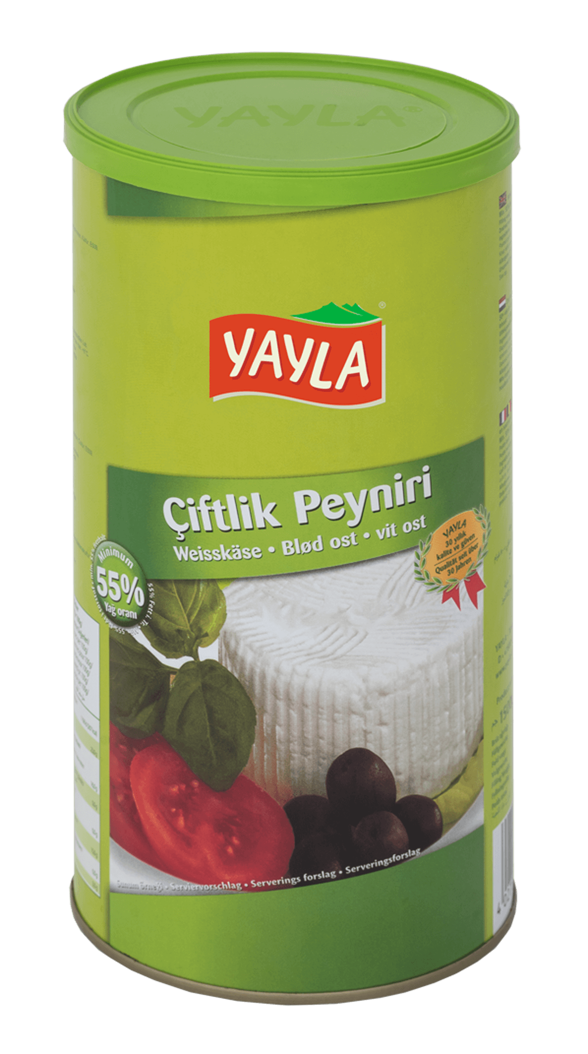Yayla Ciftlik Peynir / Weißkäse 55% 1500g