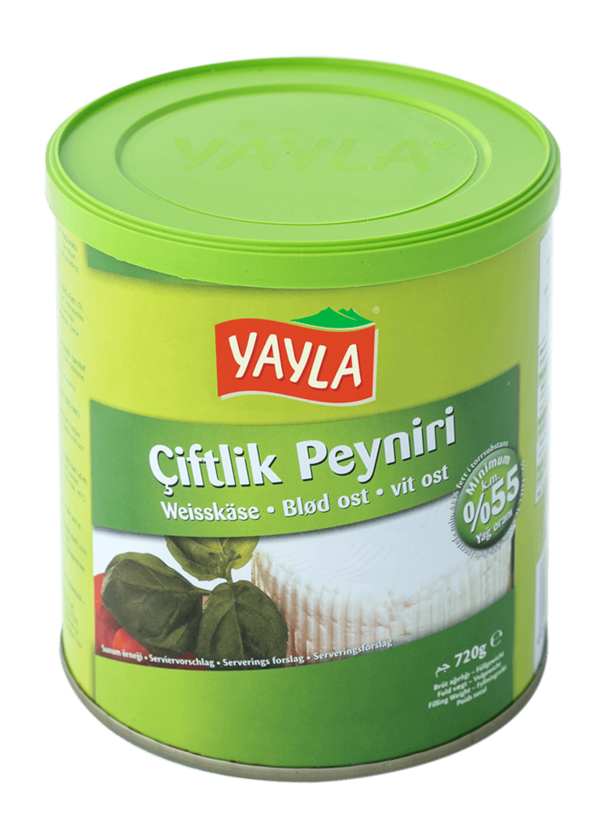 Yayla Ciftlik Peynir / Weißkäse 55% 720g
