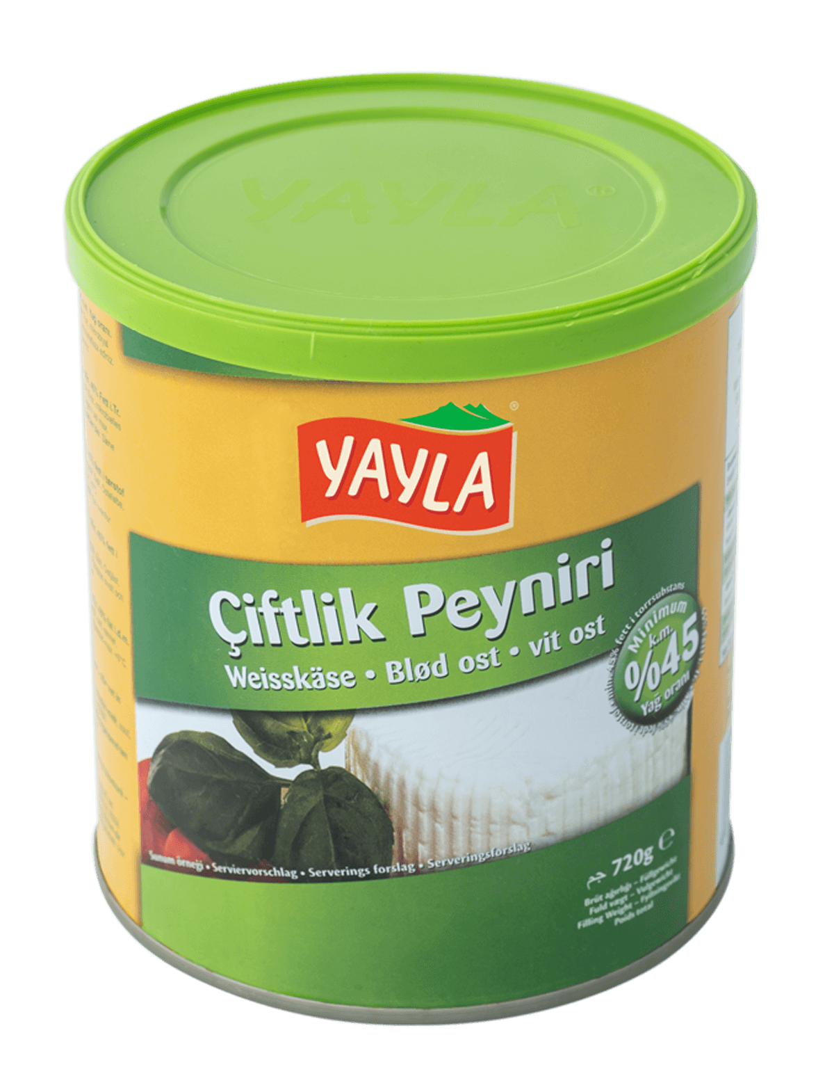 Yayla Ciftlik Peynir / Weißkäse 45% 400g
