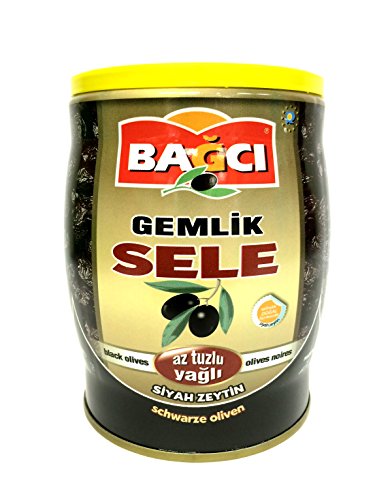 BAGCI Schwarze Oliven Gemlik Sele
