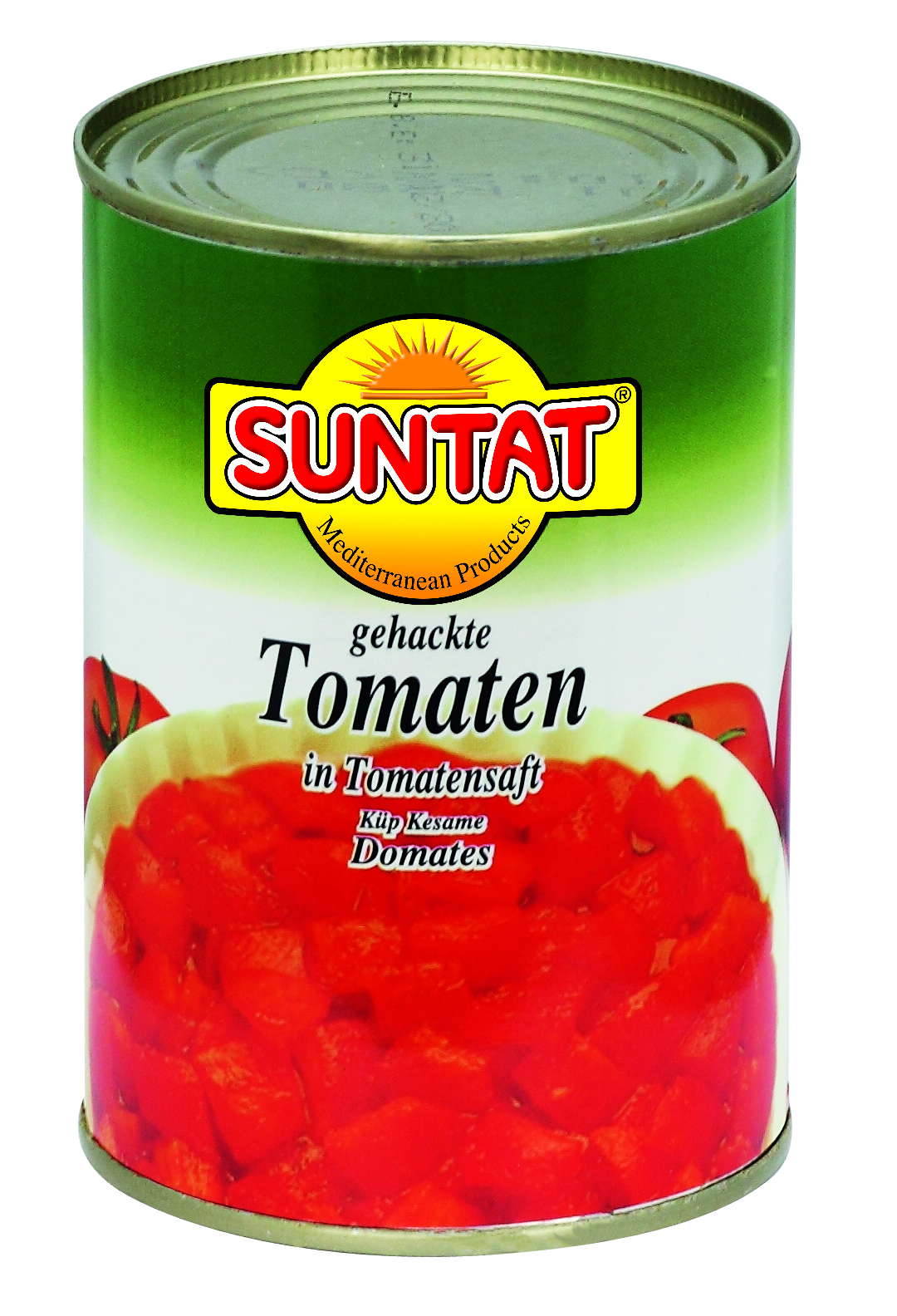 Suntat gehackte Tomaten Dose 800gr