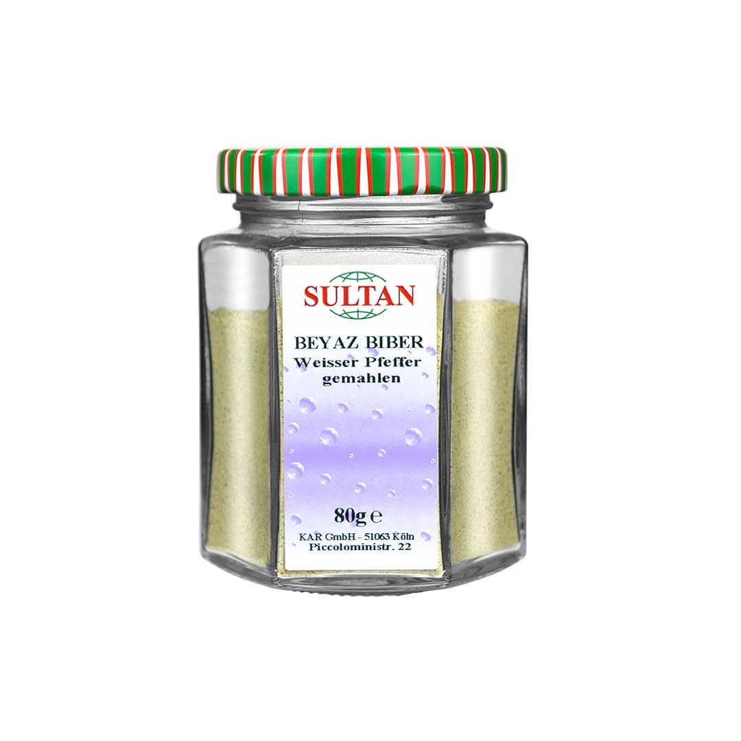 Sultan Beyaz Biber Baharatı 80 G